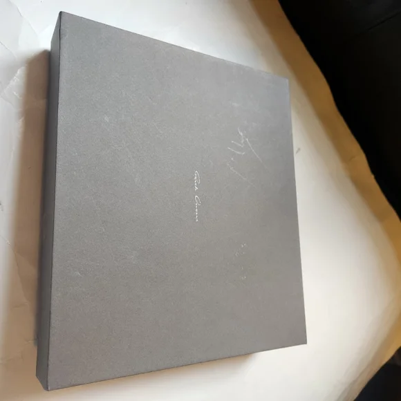 RICK OWENS NECK WALLET BLACK season 2020 in VGUC - Picture 9 of 10